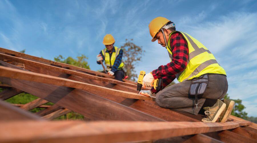 Professional gutter cleaning in Vernon, IL